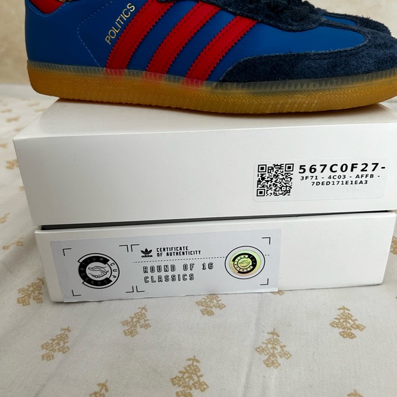 Adidas samba Consortium cup sneaker politics - Picture 3 of 11